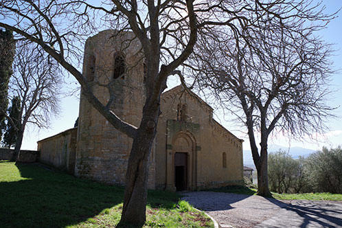 pieve dei santi vito e modesto a corsignano